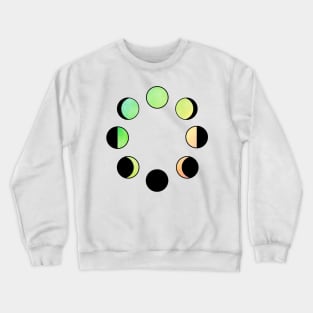 Moon Phases Crewneck Sweatshirt